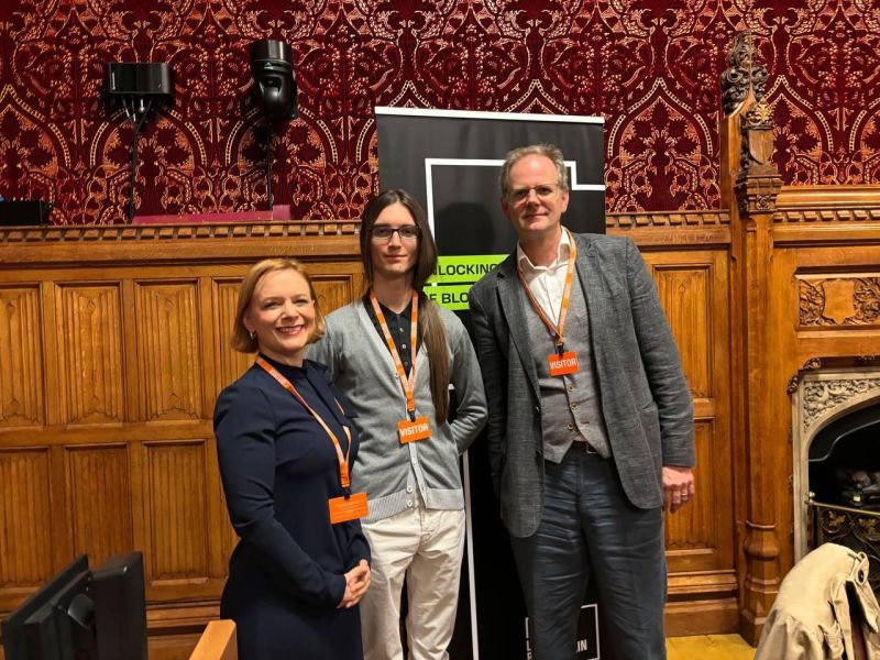 Chrissy Hill speaking at the UK House of Lords on inclusive innovation in Web3